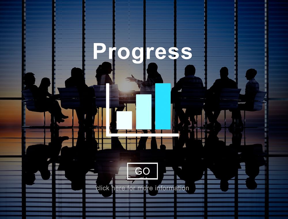 Progress Mission Move Forward Improvement Concept