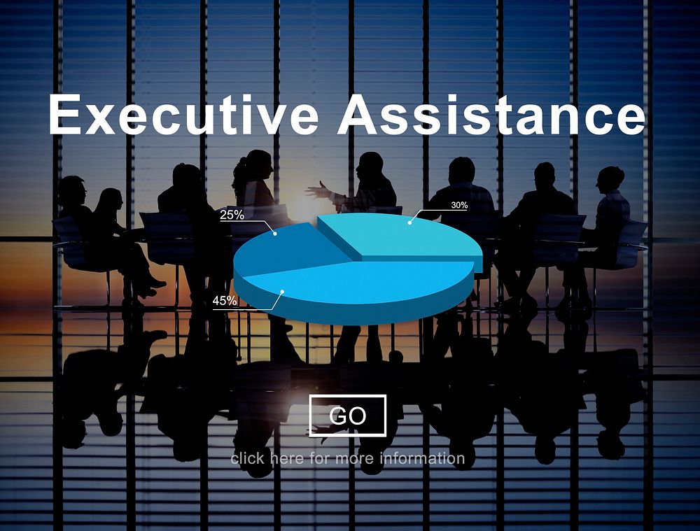 Executive Assistance Business Collaboration Helping Concept