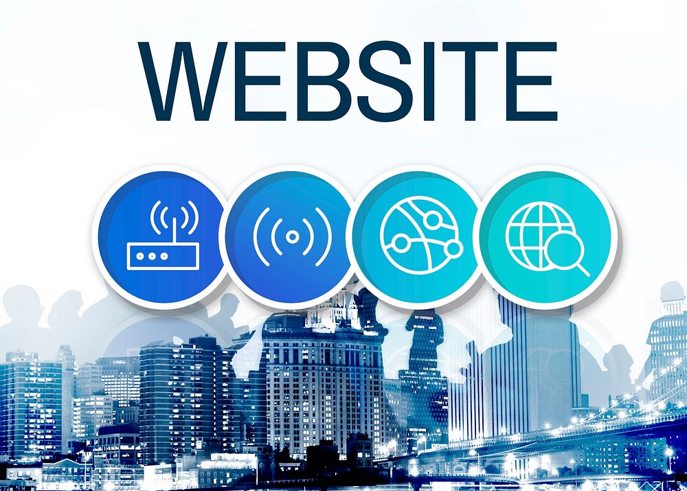 Website Internet Technology Concept