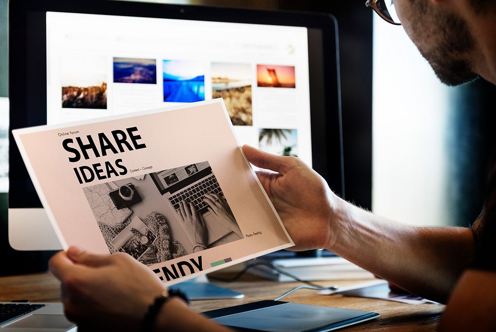Social Media Blog Ideas Concept Premium Photo rawpixel