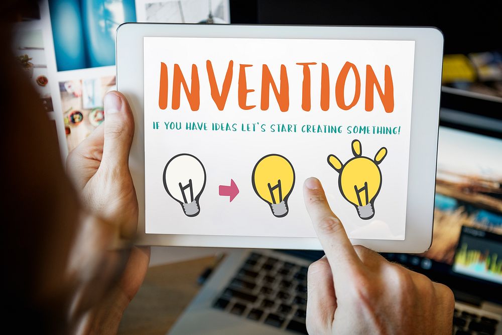 Invention Be Creative Design Inspiration Concept