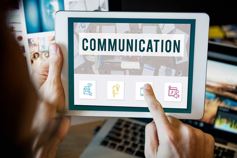 Communication Online Connection Technology Concept