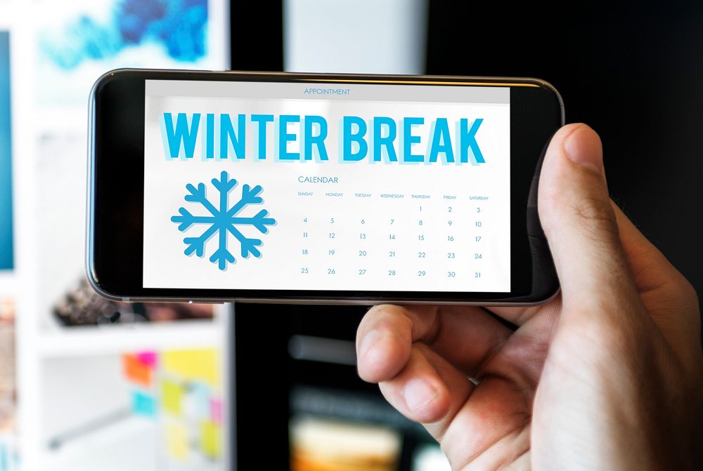 Winter Break Holidays Vacation Concept