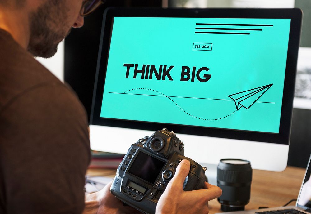 think-big-paper-plane-ideas-premium-photo-rawpixel