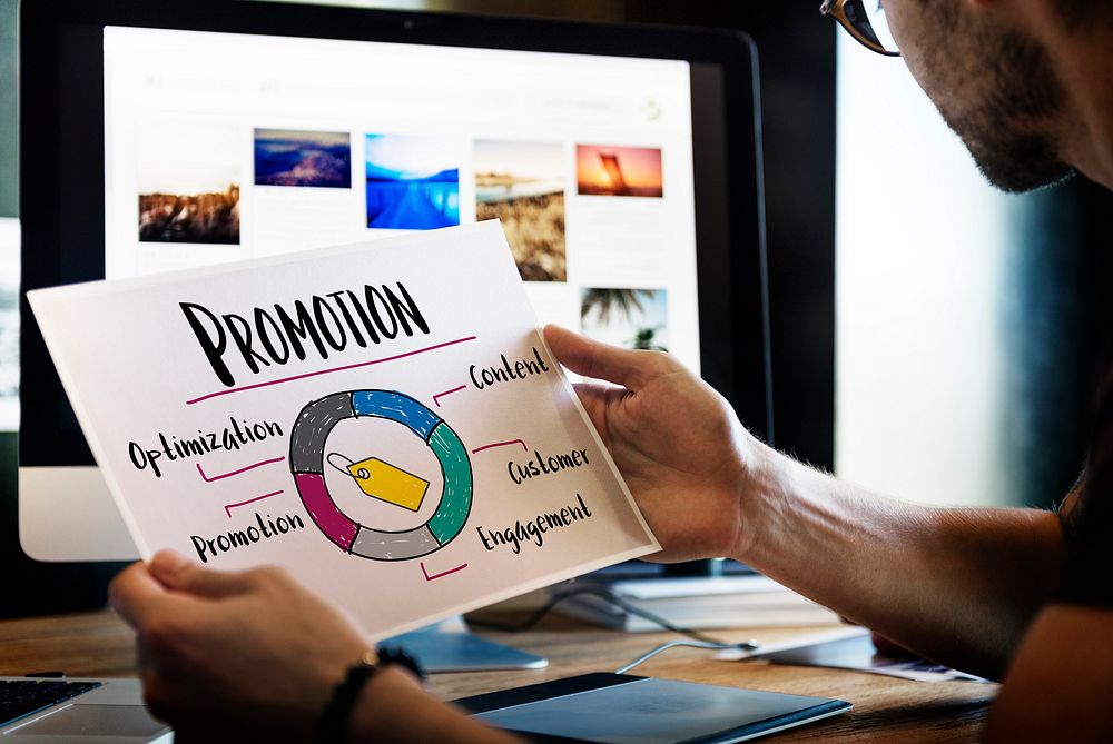 Promotion Product Strategy Marketing Concept