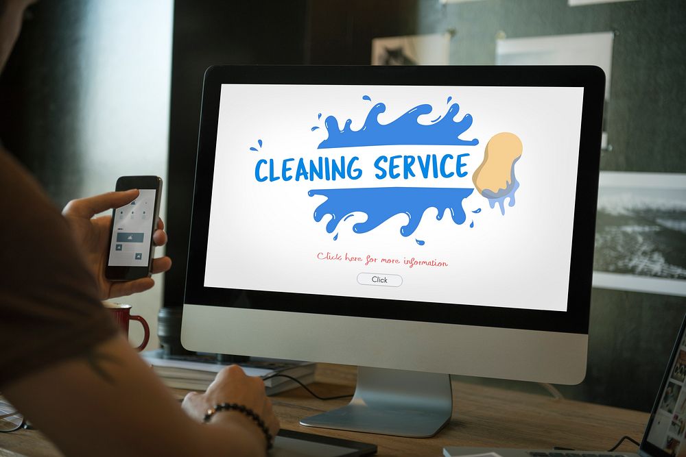 Cleaning Service Professional Cleaner Hygiene Housekeeper Concept