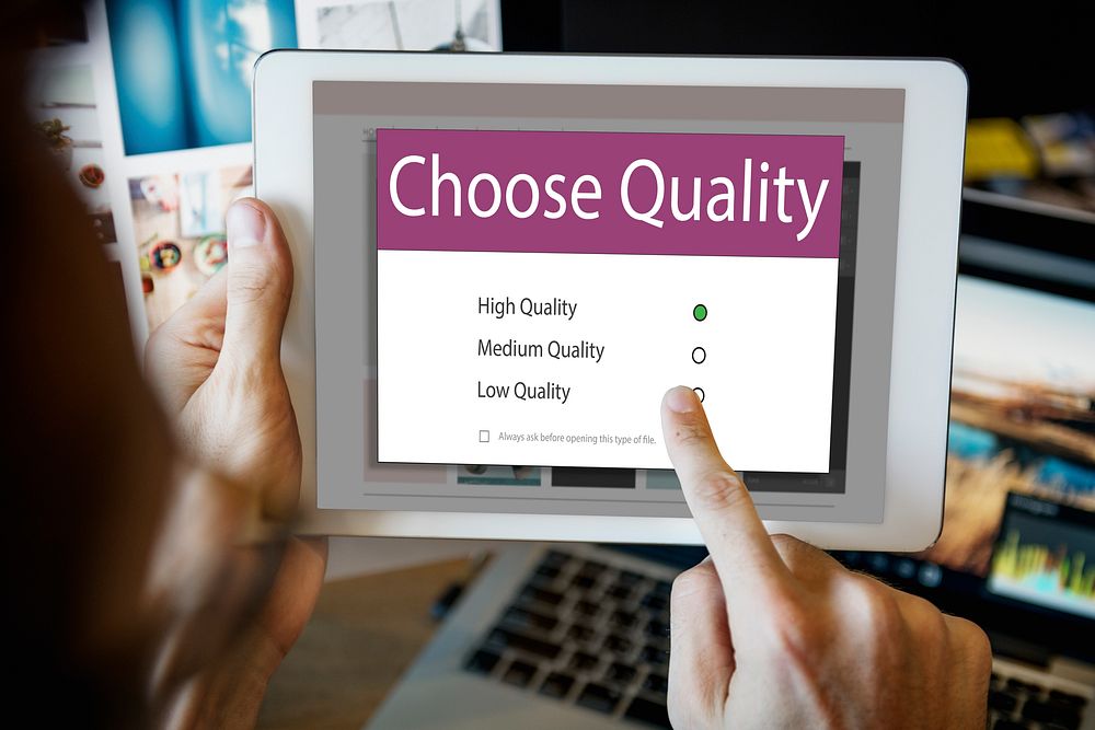 Quality Solution Options Graphic Interface