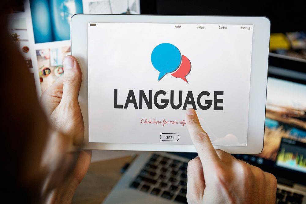 Online Language Learning Interface Concept | Premium Photo - rawpixel