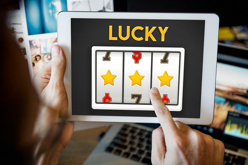 Online Casino Luck Concept