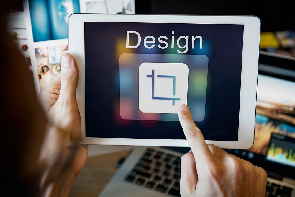 Design Software Resize Icon Concept