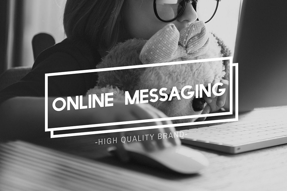 Online Messaging Internet Social Media Network Concept