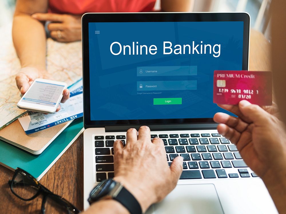 Online Payment Internet Banking  Concept