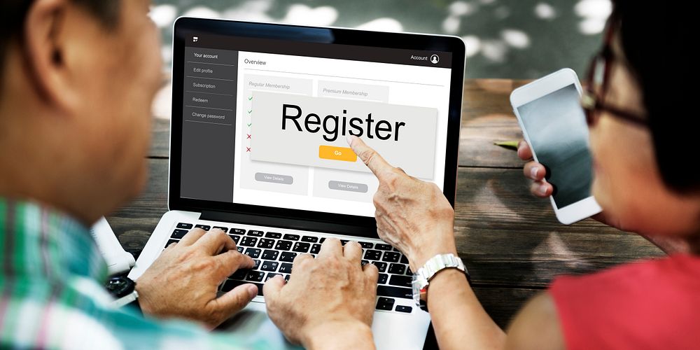 Register Login Membership Join Network