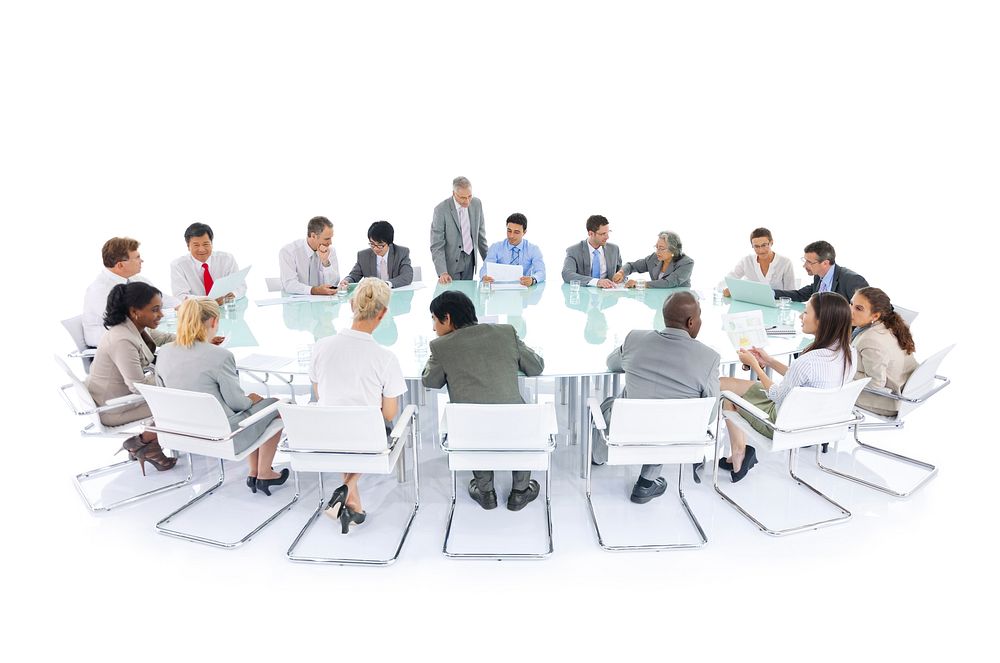 Group of Business People Meeting