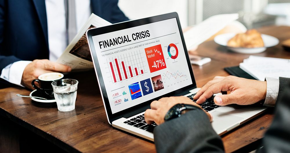 Business Finance Crisis Graphic Data Concept
