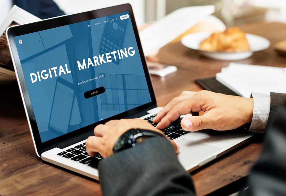Digital Marketing Advertising Commercial Word