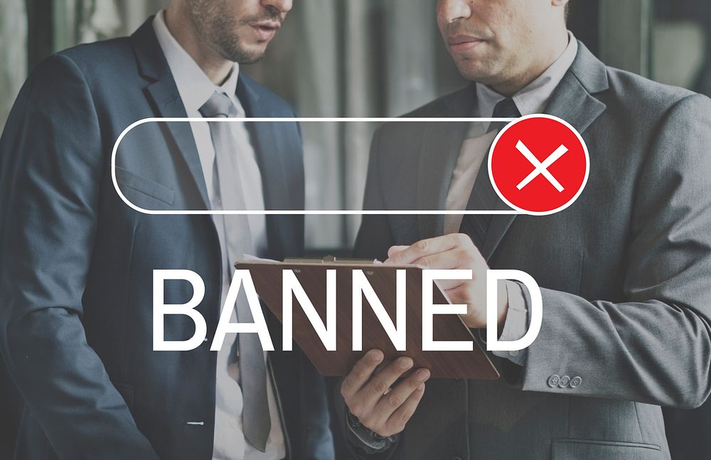 Banned Declined Reject Deny Graphic