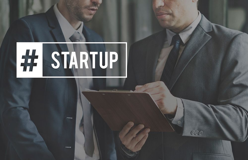 Start Up Business Venture Goals Hashtag