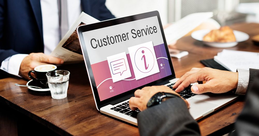 Information Customer Service Help Desk Concept