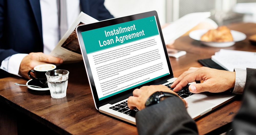 Installment Loan Agreement Credit FInance Debt Concept