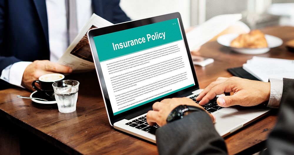 Insurance Policy Agreement Terms Document Concept