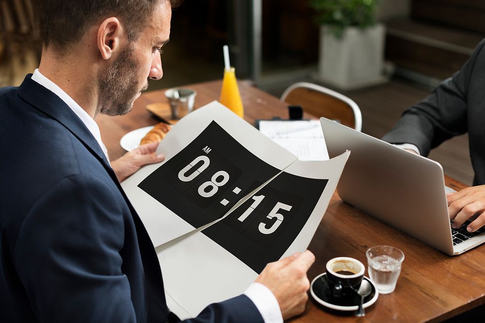 Clock Alarm Punctual Time Management Personal Organizer Concept