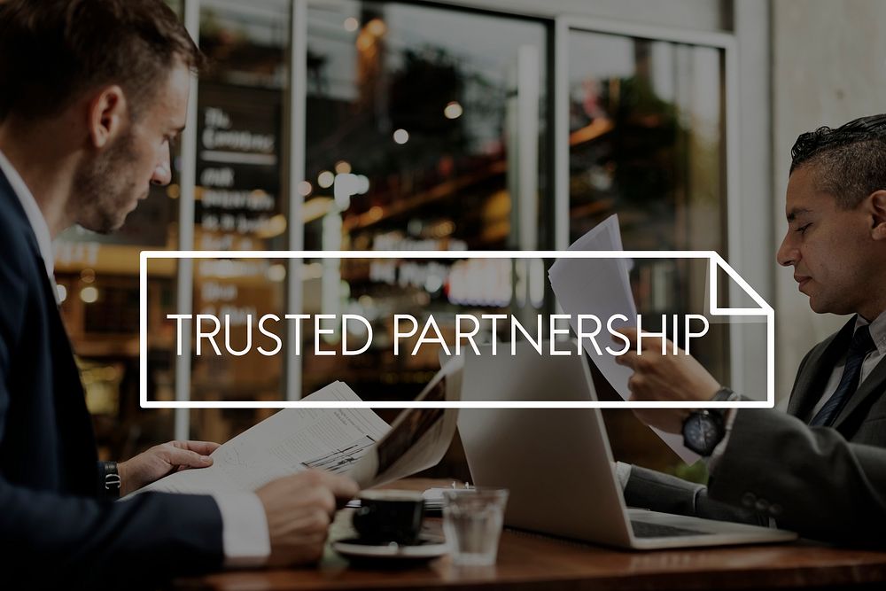 Trusted Partnership Collaboration Teamwork Corporate Business