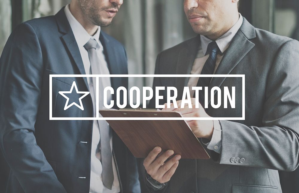 Trusted Partnership Collaboration Teamwork Corporate Business