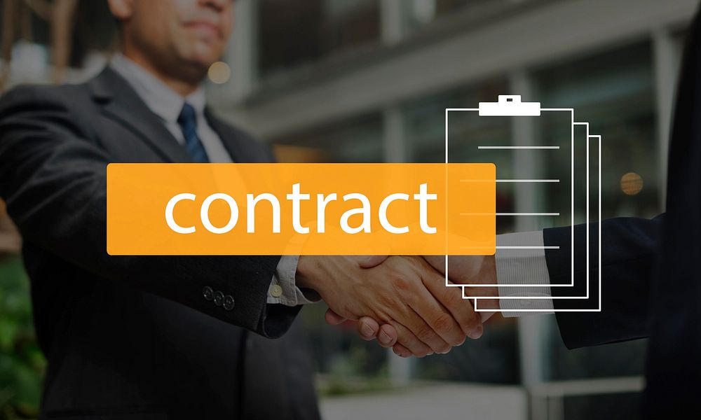 Contract Financial Business Employment Word