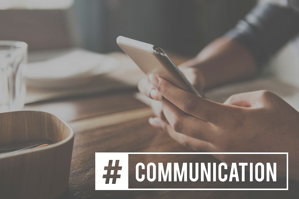 Communication Content Upload Hashtag Online