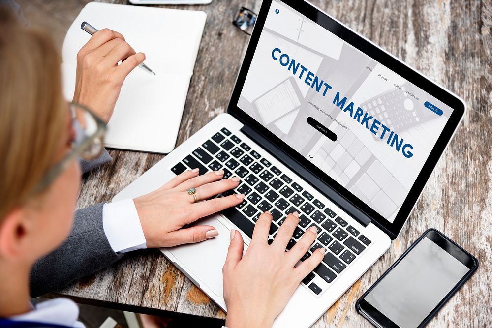 Content Marketing Business Commercial Data
