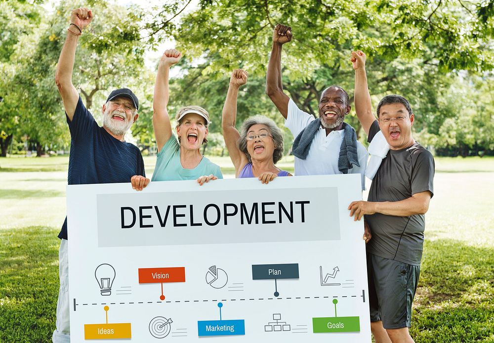 Business Development Investment Plan Graphic Design