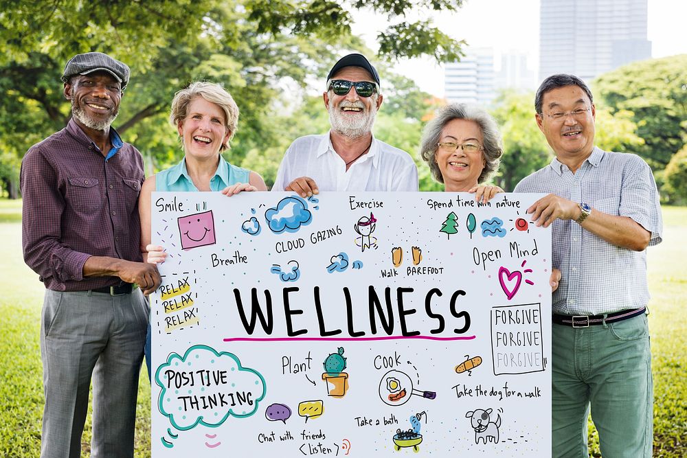 Health Healthcare Wellness Senior Adult Concept