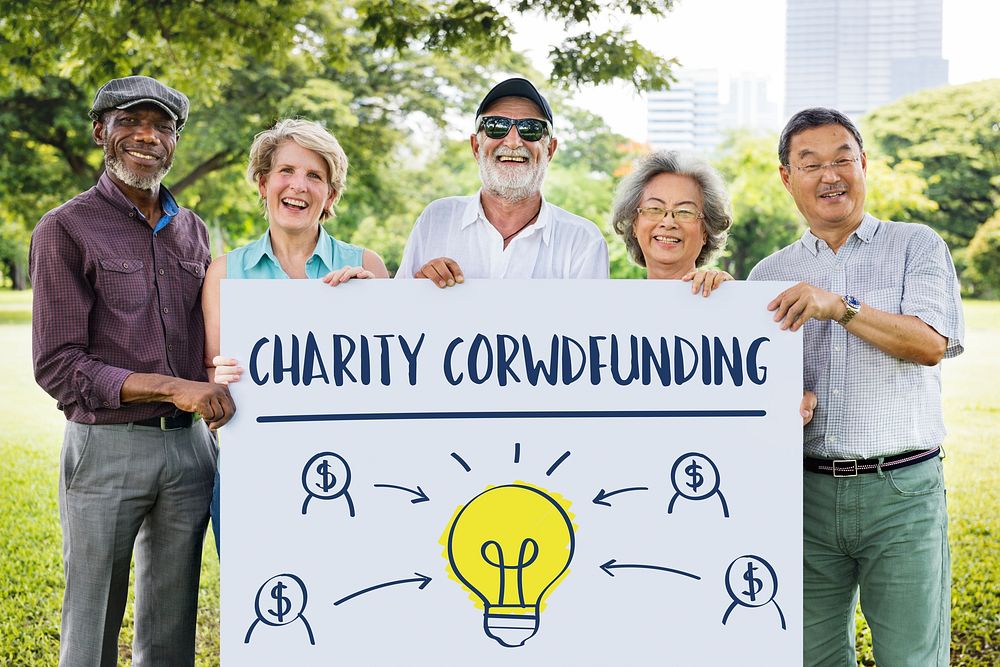 Crowd Funding Funding Give Help Nonprofit Concept