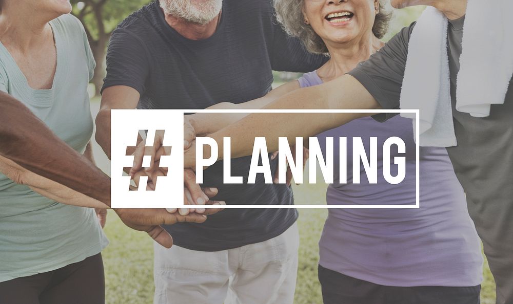 Planning Plan Partnership Hashtag Word