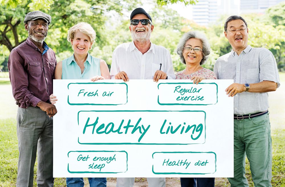 Healthy Living Lifestyle Wellbeing Concept