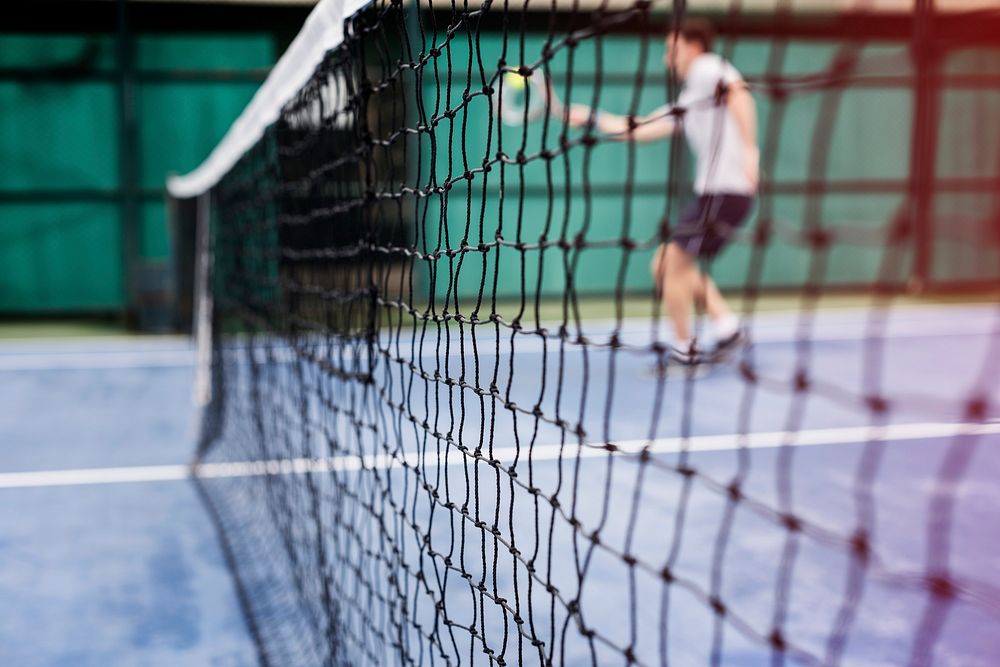 Tennis Sport Racket Racquet Athlete Match Concept