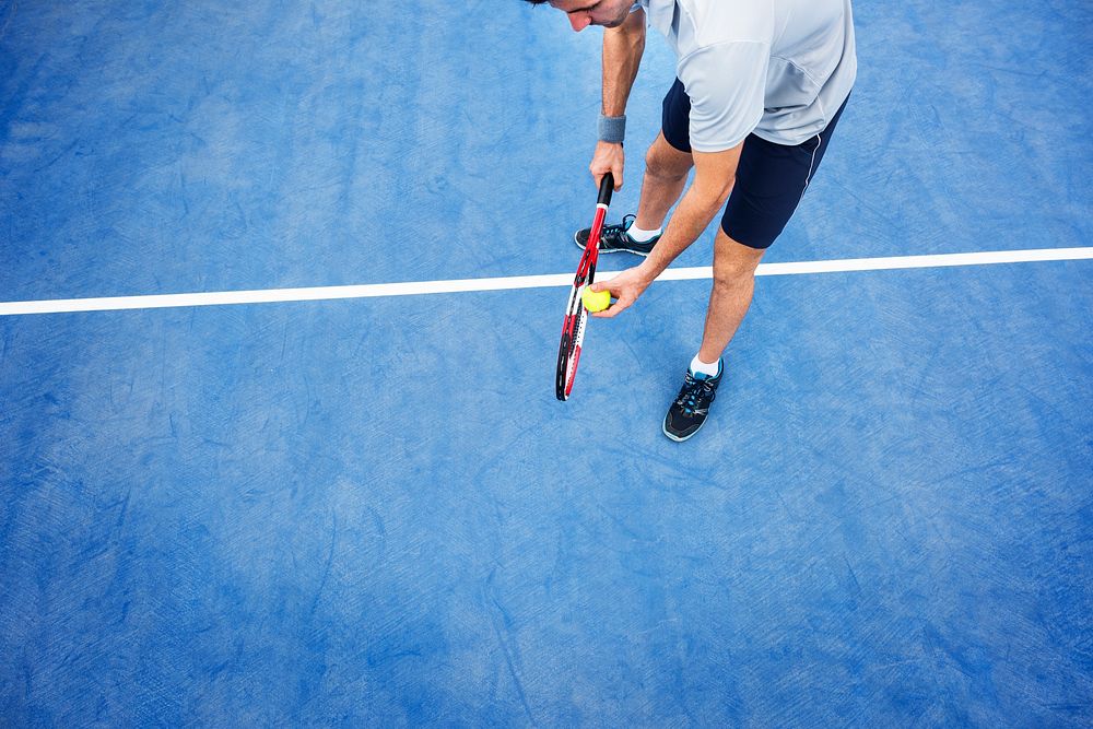Tennis Sport Racket Racquet Athlete Match Concept