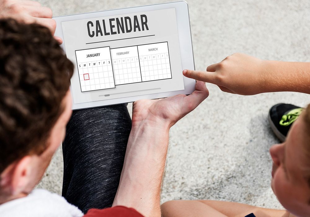 Calendar Appointment Agenda Schedule Planning Concept