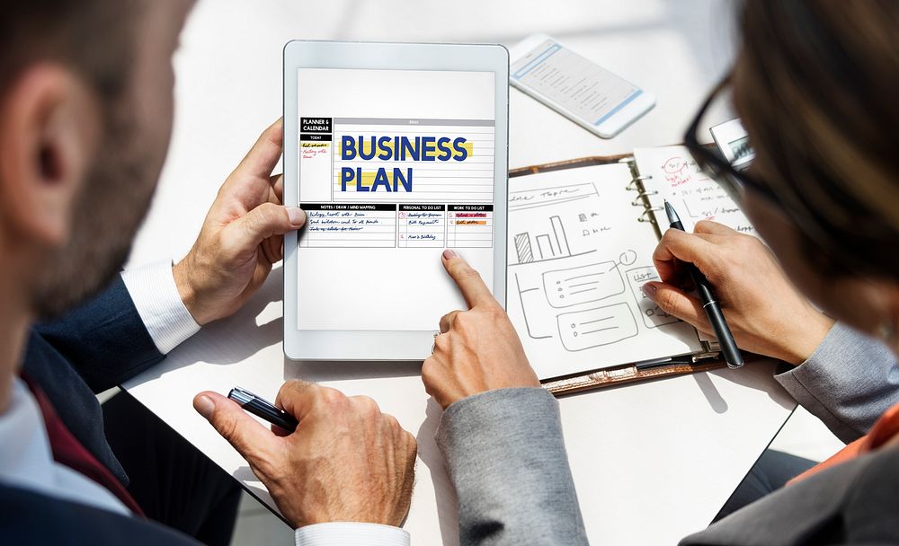 Business Plan Process Strategy Solution Vision Concept