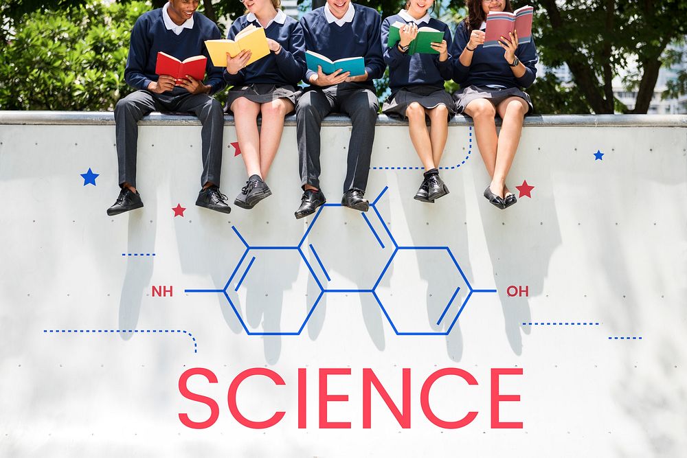 Students study about science