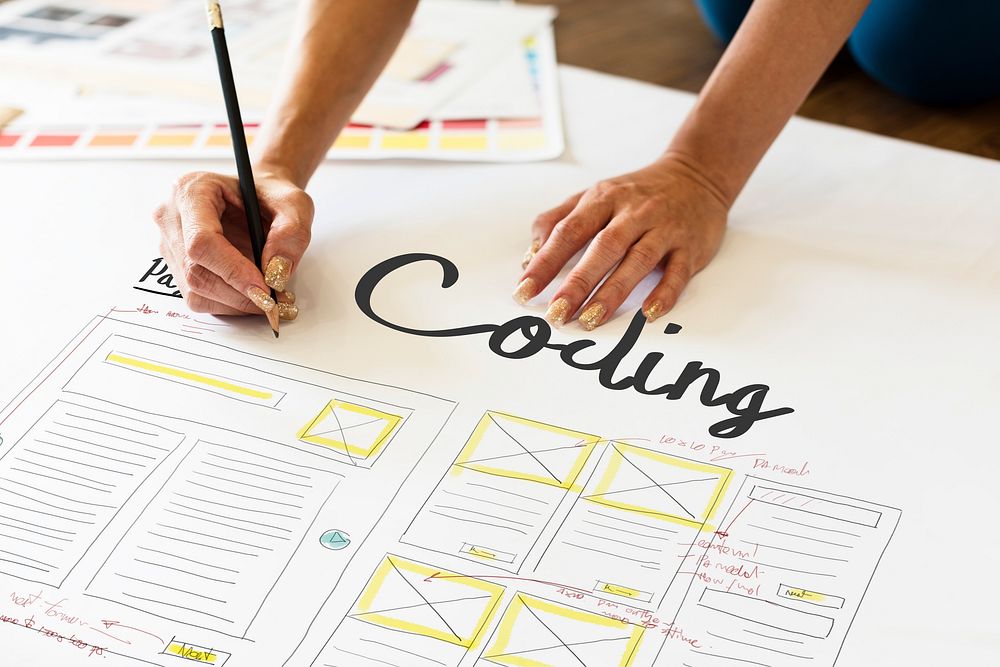 Develop Coding Web Design Coding Web Template