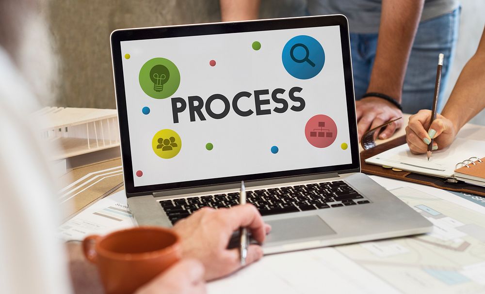 Process Progress Creartive Work Concept