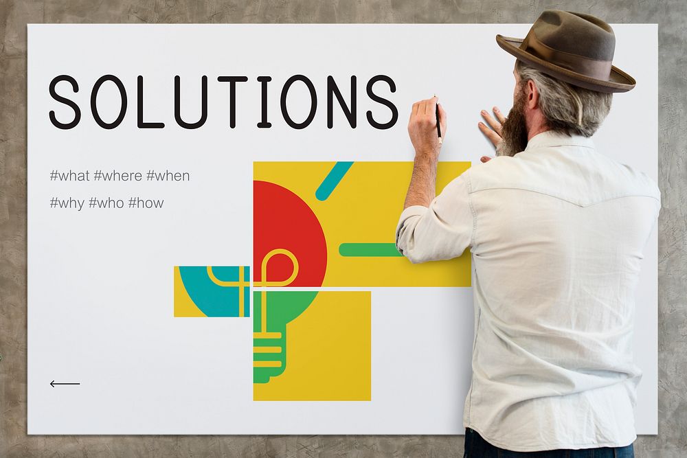 Solutions Creative Ideas Intelligence Concept