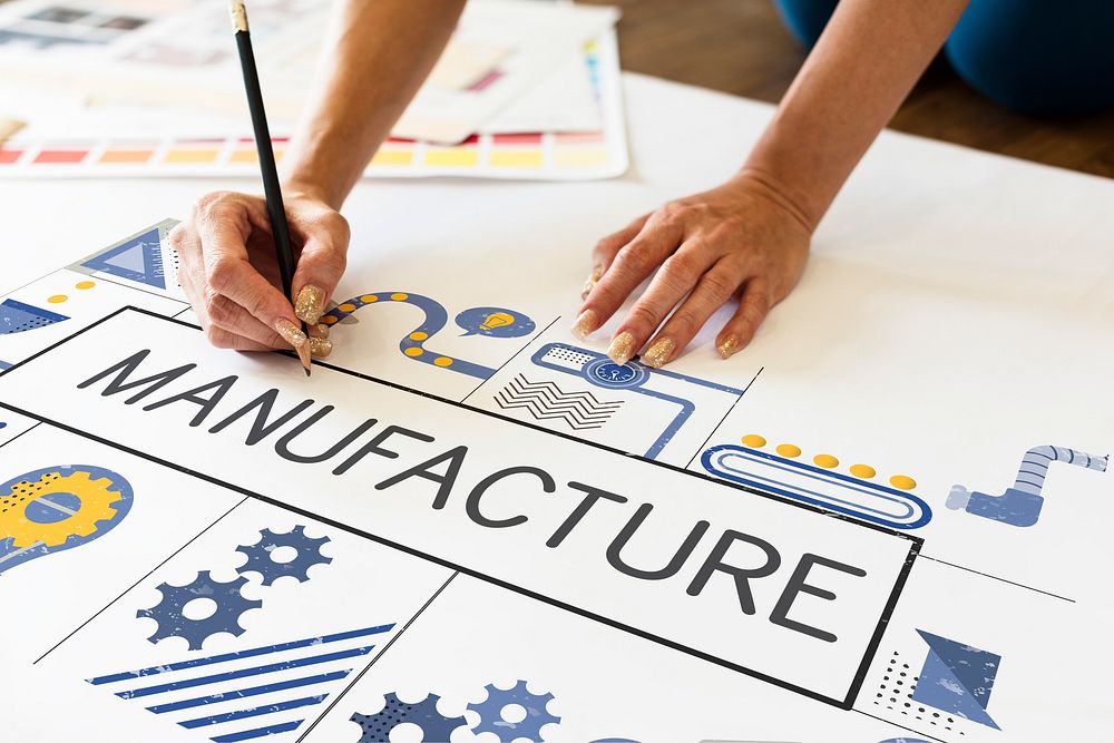 Manufacture Production Industry Ideas Concept