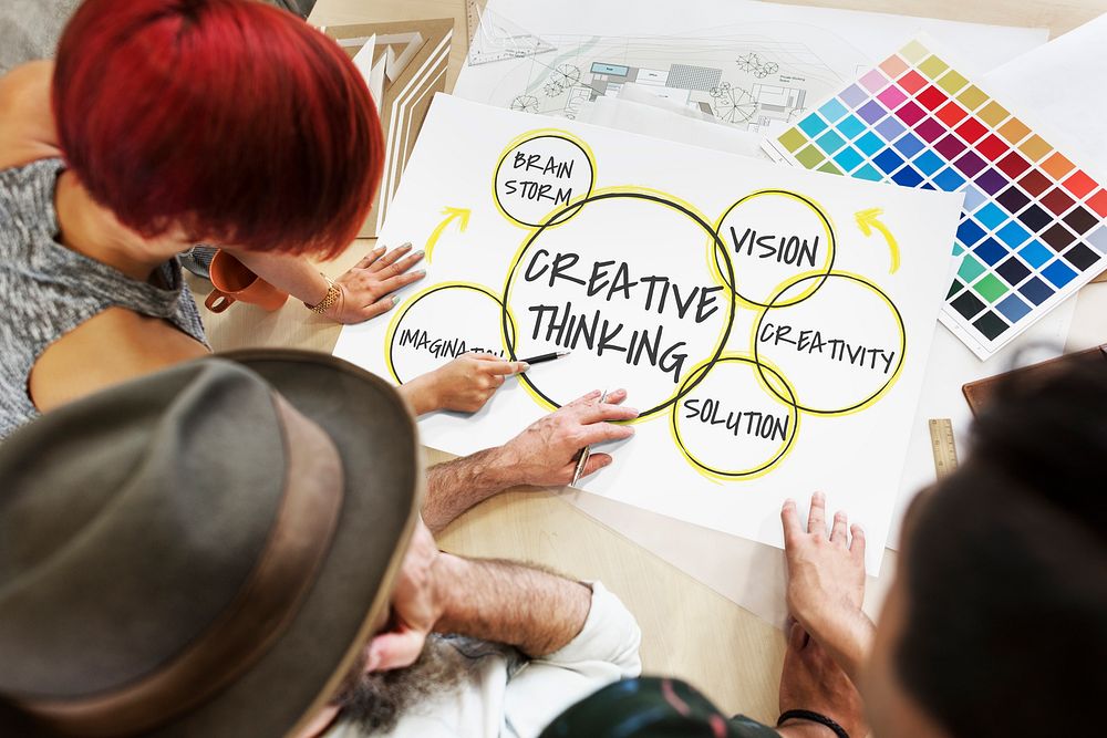 Creative Thinking Ideas Imagination Vision Solution