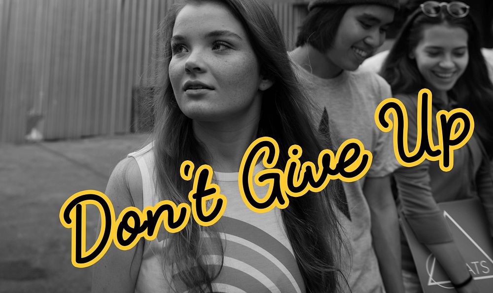 Girls don't give up