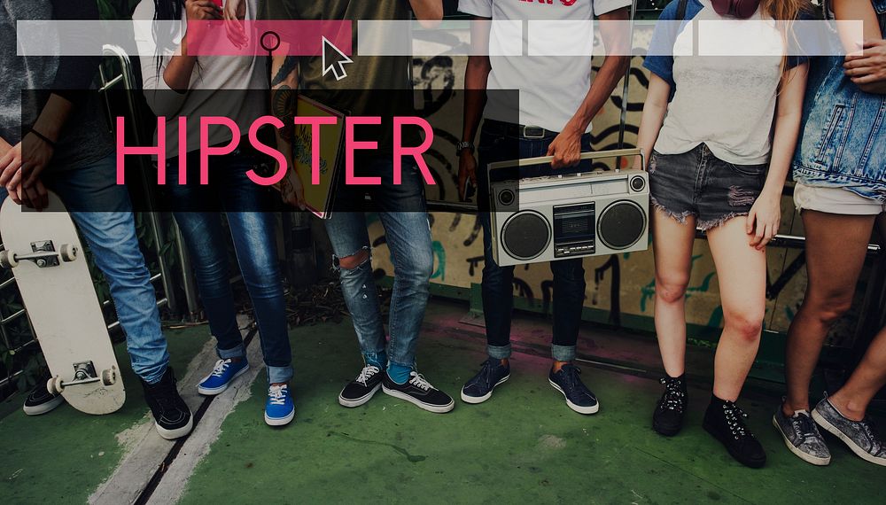 Inspire Activities Hipster Style Word