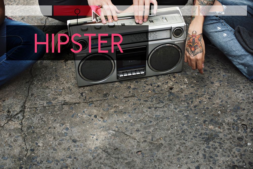 Inspire Activities Hipster Style Word