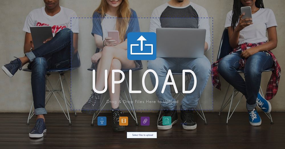 Upload is a file transfer to the internet.